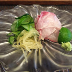 魚菜料理 縄屋 - 夏の魚の王様 鰾鯛