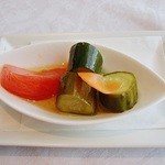 サルーテ - 先付のピクルスですｗ
