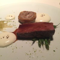 ラ・ロカンダ ザ・リッツ・カールトン京都 - この鹿肉は臭いがきつすぎて食べられませんでした。