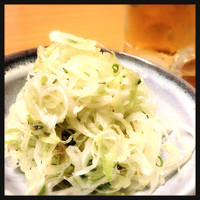 焼肉家 KAZU 神楽坂 - ねぎ盛り 480円
