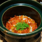 トマトとからすみのご飯(2015/8月撮影)