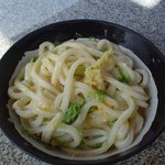 山越うどん - 釜玉大300円
