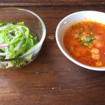 元 - ランチセットのサラダ&スープ