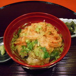 酒菜 九献 - 枝豆と桜海老の天茶