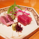 神楽坂 和食 千 - お造里　＜一例＞