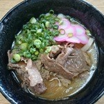 飯野屋 - 肉うどん（冷）小　４２０円