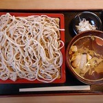 蕎麦一 - けんちんざるそば…税込750円