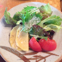 鎌倉山 本店 - コースのサラダ