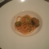ステーキ＆シーフード ボストン - トマトとバジルのパスタ