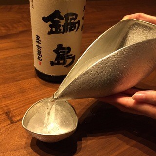 Enjoy Saga's local sake in high-quality tin sake ware that can only be tasted at our store.