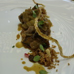 クイントカント - 仔羊・ナス・クスクス。スパイシーな味と香り