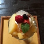 町家喫茶 三宅商店 - 上からの図