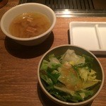 表参道焼肉 KINTAN - KINTAN 焼肉セット（スープ・サラダ）