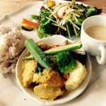 Cafe matin　-Specialty Coffee Beans- - 2015.8.19のワンプレートランチ