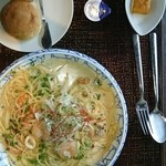 AMANE RESORT SEIKAI - ランチうにクリームパスタセット