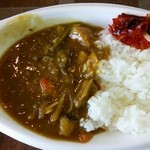 休暇村 - イベントにてジビエカレー (猪肉)500円