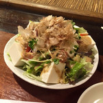炭火焼とり彦 - 豆腐サラダ