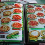 ピッツェリア　ラ・ロカンダ・デル・ピットーレ - ピザのメニュー