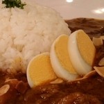 Dining GROOTS - 牛スジ煮込みカレーのカレー（セット）〔15/8/20撮影〕【感想】牛スジとろとろ