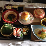 道後舘 - 子供:お刺身、そうめんなど