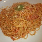 カッフェ・ラ・クチーナ - 完熟トマトとベーコンのスパゲティ