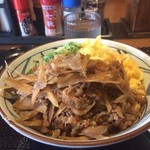 Marugame Seimen - 肉盛ぶっかけ冷大