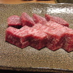 炭火焼肉たけさん亭 - 2012/9　特上一人前