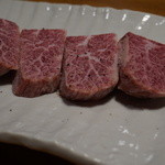 炭火焼肉たけさん亭 - 2015/8　上ハラミ