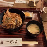 Ajidokoro Muraki - 天丼850円