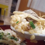 ラーメン幸雅 - 持ち上げ～！