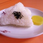 草木ヶ原 - サービスのおにぎり