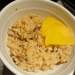 鶏Soba 座銀 - 鶏めし小♪