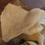 錦水庵 - そばクレープ