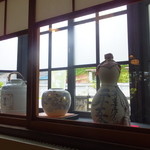 錦水庵 - 窓から