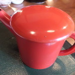 錦水庵 - そば湯