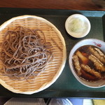 錦水庵 - とりごぼうそば（田舎）