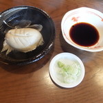 錦水庵 - そばがき