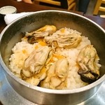牡蠣 やまと - 牡蠣釜飯