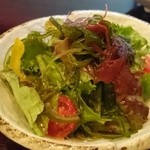 小石澤 - サラダ。