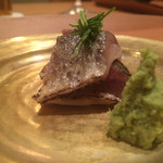 樋口 - 2015/8_皮目を少し焼いた秋刀魚