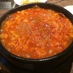 さんか亭 - 【2015年07月】チゲ（メニュー名、失念でスイマセン）