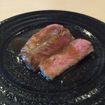 レストラン　トレンタノーベ - 牛ロース肉のステーキ