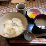 Tonkatsuyasakurasakurasakuhi - ご飯セット