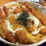 万次郎 - エビフライ丼770円