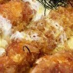 万次郎 - エビフライ丼770円のアップ