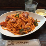 パンコントマテ - 昔ながらのナポリタン900円税抜き