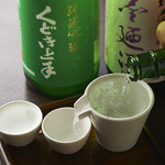 煙石 - 焼酎・日本酒、時季でお薦めのものを多数ご用意しております。スタッフまでお声掛けください。