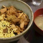 味味どり - セイロ蒸し丼　６５０円