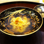 日本料理 太月 - 雲丹のしゃぶしゃぶ(2015/8月撮影)