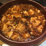 いけの飯店 - Wメインランチの麻婆豆腐